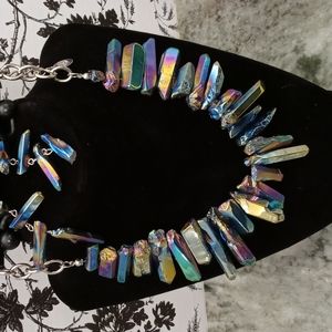 Limited Edition Multi Oil Spill Necklace
